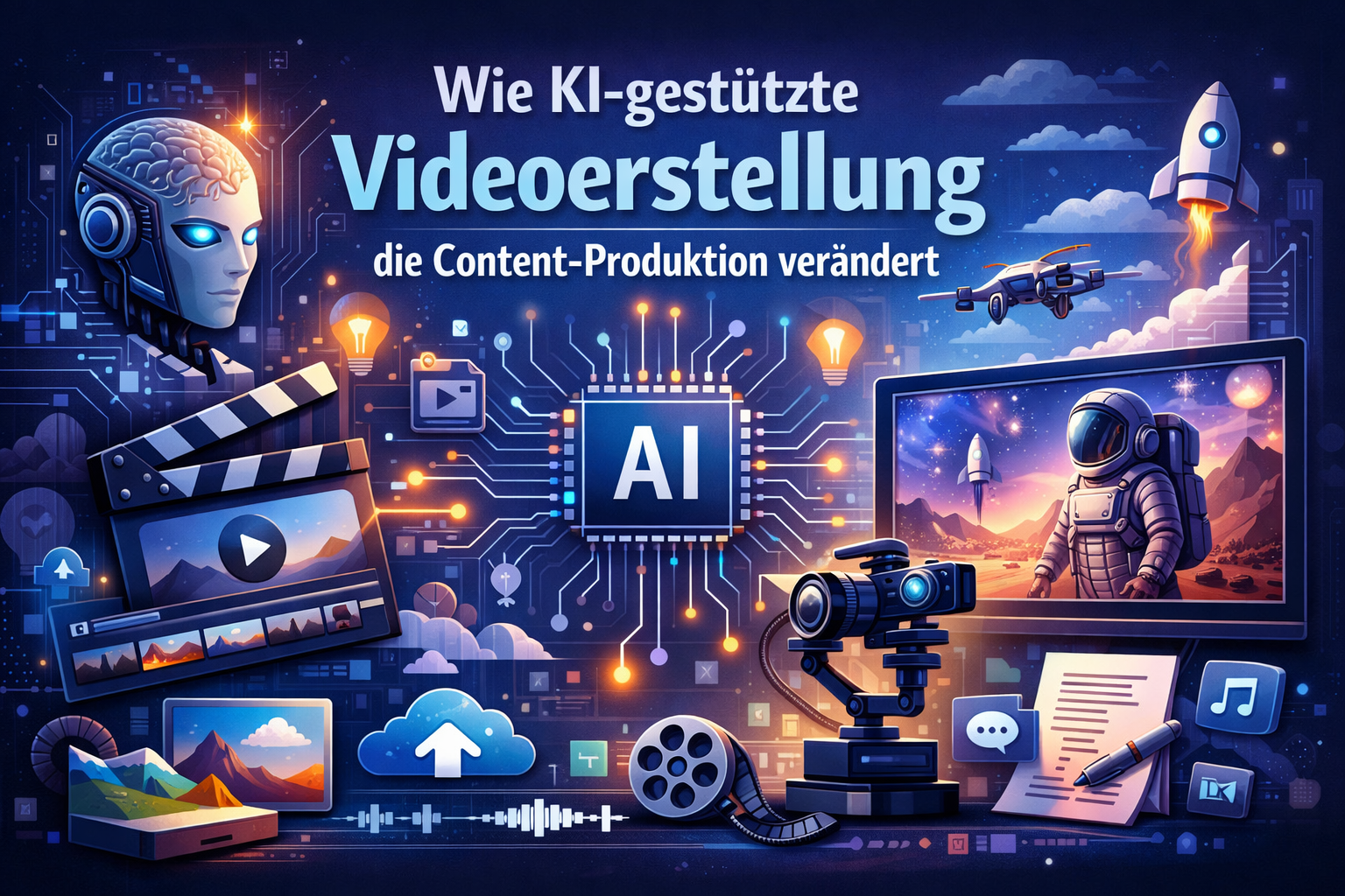 Wie KI-gestützte Videoerstellung die Content-Produktion verändert
