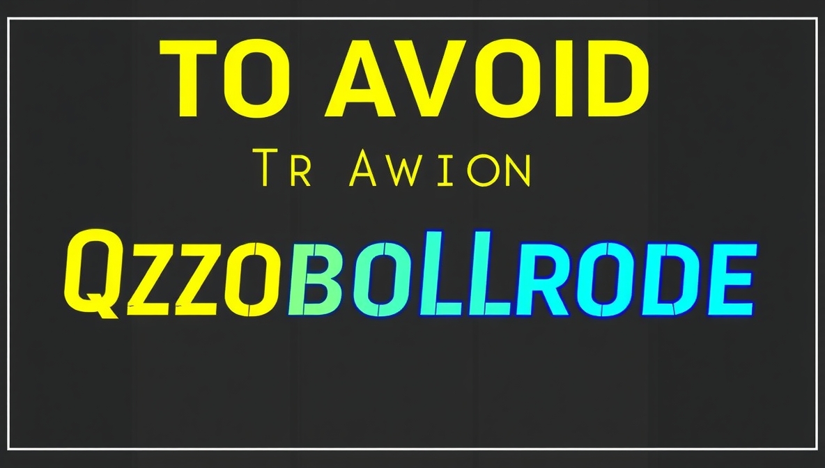 to avoid with qzobollrode