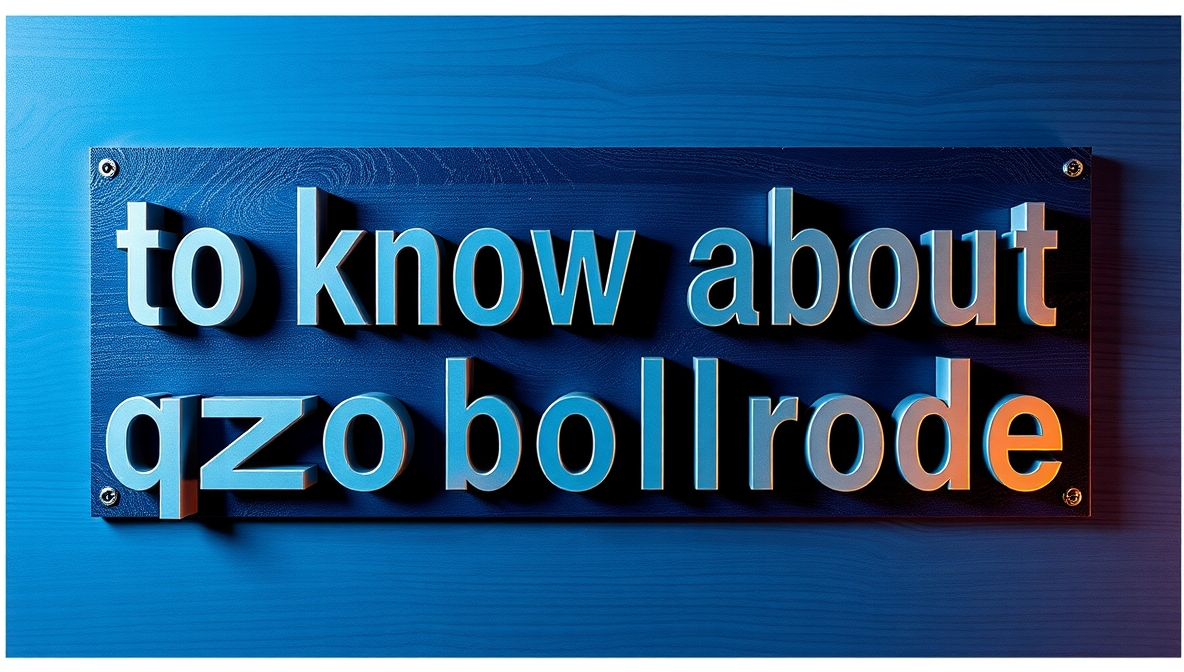 to know about qzobollrode