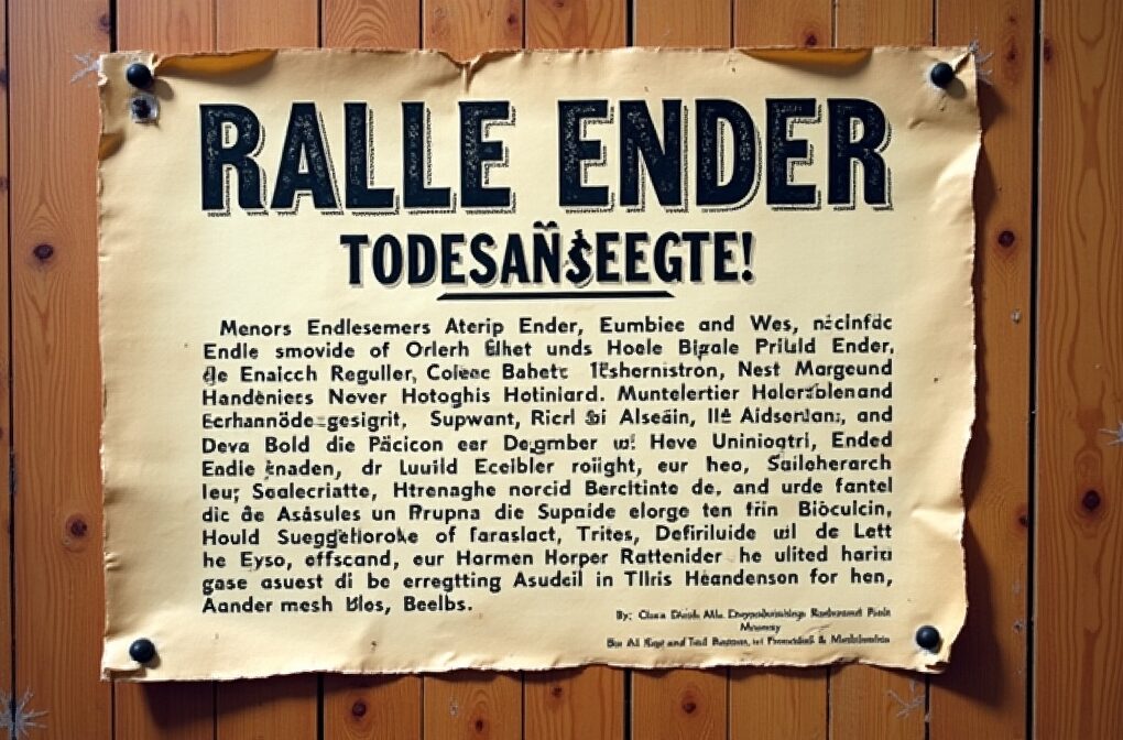 ralle ender todesanzeige